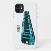 Coques Case-Mate iPhone Illustration de locomotive électrique (Dos)