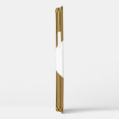 Coques Case-Mate iPhone Illustration de lune de soleil stylisée, mer sombr (Verso / Droite)