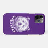 Coques Case-Mate iPhone Illustration de Mama Bear, Hand Drag (Dos (Horizontal))