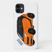 Coques Case-Mate iPhone Illustration de micro-voiture (Dos)