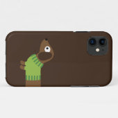Coques Case-Mate iPhone Illustration de mignonne long Dachshund (Dos (Horizontal))