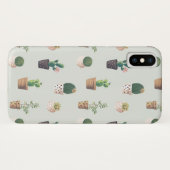 Coques Case-Mate iPhone Illustration de mignonne Motif Plante Cactus (Dos (Horizontal))
