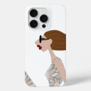 Coque iPhone 15 Pro Illustration de mode ultra décontractée et chic