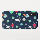 Coques Case-Mate iPhone Illustration de motif spatial (Dos (Horizontal))