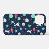 Coques Case-Mate iPhone illustration de motif spatial (Verso (horizontal))