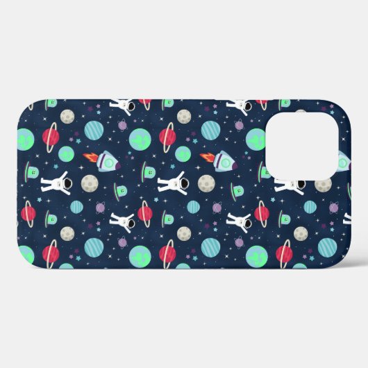 Coques Case-Mate iPhone illustration de motif spatial (Verso (horizontal))