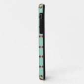 Coques Case-Mate iPhone Illustration de motifs de hamburger (Dos/Gauche)