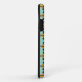 Coques Case-Mate iPhone Illustration de motifs de hamburger (Dos/Droite)