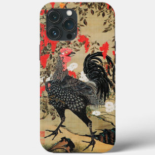 Case-Mate iPhone Case Illustration de Nandina et Rooster par Ito Jakuchu