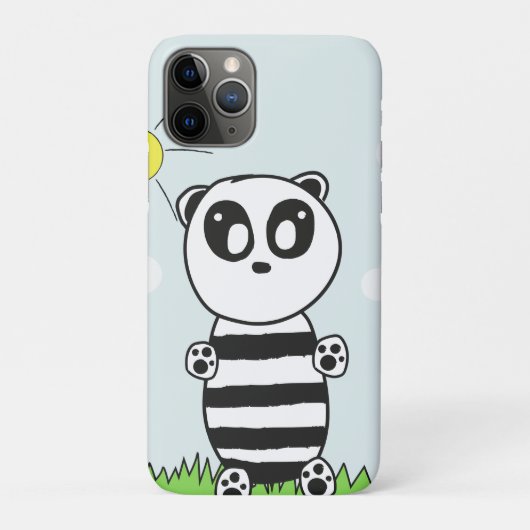 Coques Case-Mate iPhone Illustration de Panda Mignon (Dos)