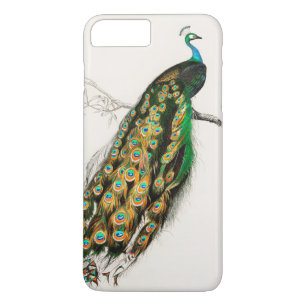 Case-Mate iPhone Case Illustration de paon Impression d'art vintage