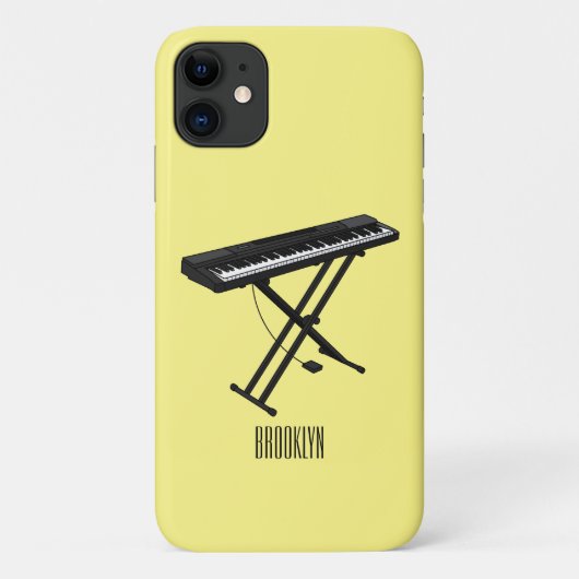 Coques Case-Mate iPhone Illustration de piano clavier (Dos)