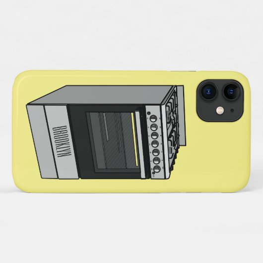 Coques Case-Mate iPhone Illustration de poêle électrique (Dos (Horizontal))