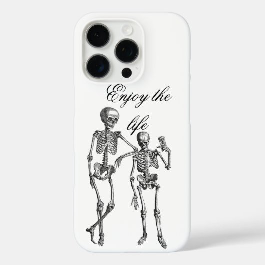 Coques Case-Mate iPhone Illustration de squelettes dansants (Verso)