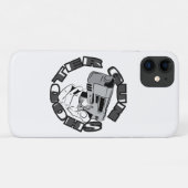 Coques Case-Mate iPhone Illustration de tir d'arme (Dos (Horizontal))