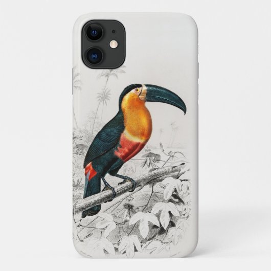 Coques Case-Mate iPhone Illustration de toucan Ramphastos Impression d'art (Dos)