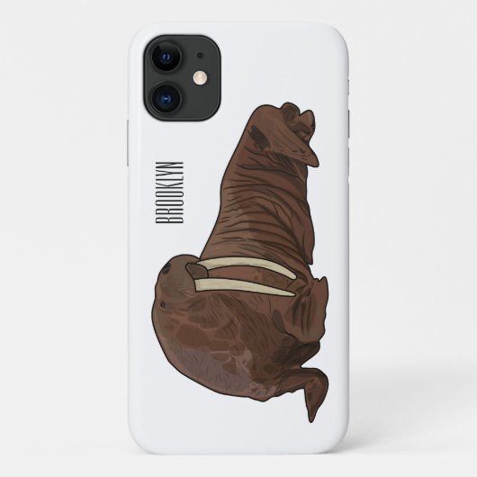 Coques Case-Mate iPhone Illustration de Walrus (Dos)