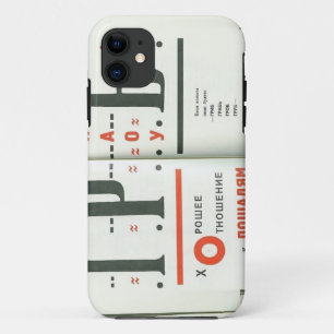Coques Pour iPhone Illustration d'EL Lissitzky- à 'pour le voice