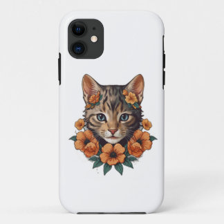 Case-Mate iPhone Case illustration des fleurs d'imaginaire de la tête de