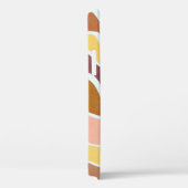 Coques Case-Mate iPhone Illustration des tons terre abstraits modernes. (Verso / Droite)