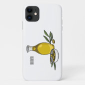 Coques Case-Mate iPhone Illustration d'huile d'olive (Dos)