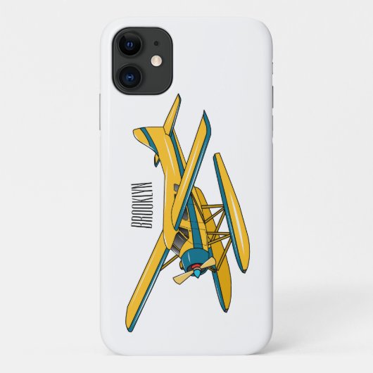 Coques Case-Mate iPhone Illustration d'hydravion (Dos)