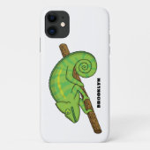 Coques Case-Mate iPhone Illustration du caméléon de la parson (Dos)