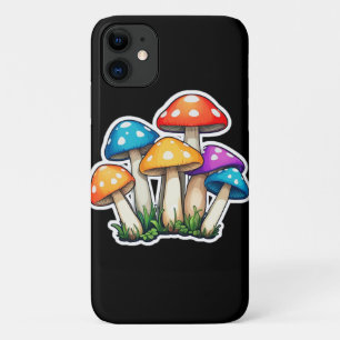 Case-Mate iPhone Case Illustration du champignon transparent
