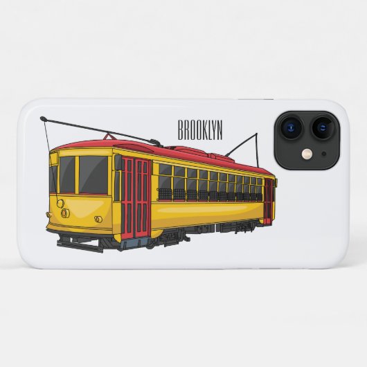 Coques Case-Mate iPhone Illustration du chariot Mata (Dos (Horizontal))