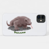 Coques Case-Mate iPhone Illustration du dragon de Komodo (Dos (Horizontal))