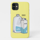 Coques Case-Mate iPhone Illustration du lait (Dos)