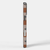 Coques Case-Mate iPhone Illustration du marteau de café (Verso / Droite)