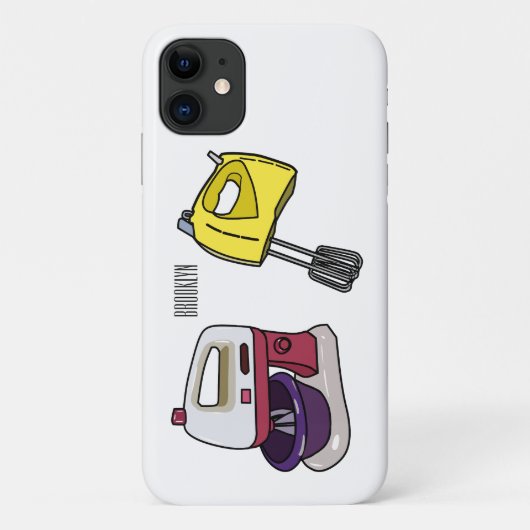 Coques Case-Mate iPhone Illustration du mixer (Dos)