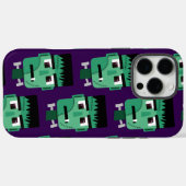 Coques Case-Mate iPhone Illustration du monstre de Frankenstein (Verso (horizontal))