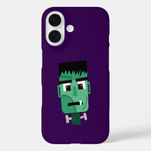 Coques iPhone 16 Illustration du monstre de Frankenstein