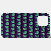Coques Case-Mate iPhone Illustration du monstre de Frankenstein (Verso (horizontal))