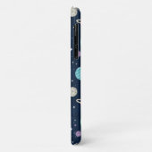 Coques Case-Mate iPhone Illustration du Motif spatial (Dos/Gauche)