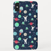 Coques Case-Mate iPhone Illustration du Motif spatial (Dos)