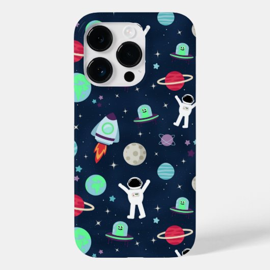 Coques Case-Mate iPhone Illustration du Motif spatial (Verso)