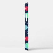 Coques Case-Mate iPhone Illustration du Motif spatial (Verso / Droite)