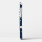 Coques Case-Mate iPhone Illustration du Motif spatial (Verso / Gauche)