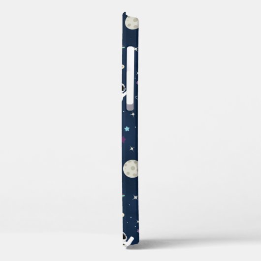 Coques Case-Mate iPhone Illustration du Motif spatial (Verso / Gauche)