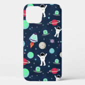 Coques Case-Mate iPhone Illustration du Motif spatial (Verso)