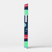 Coques Case-Mate iPhone Illustration du Motif spatial (Verso / Droite)