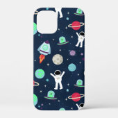 Coques Case-Mate iPhone Illustration du Motif spatial (Verso)