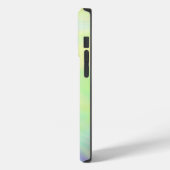 Coques Case-Mate iPhone Illustration du néon crânien sur l'arrière - plan (Verso / Gauche)