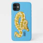 Coques Case-Mate iPhone Illustration du serpent python birman (Dos)