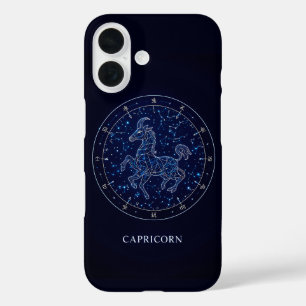Coques iPhone 16 Illustration du signe du zodiaque Capricorne