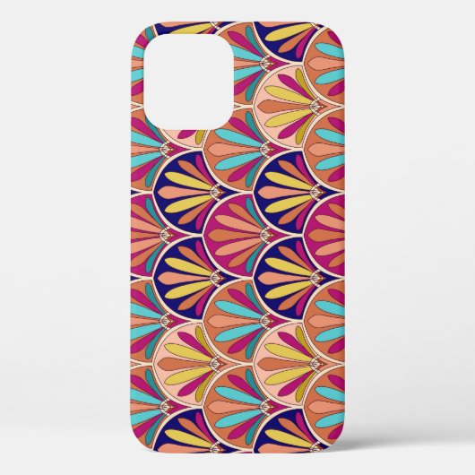 Coques Case-Mate iPhone Illustration du textile traditionnel indien (Verso)