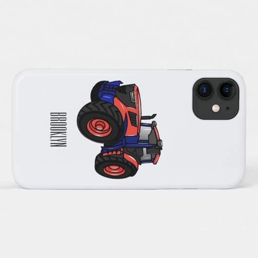Coques Case-Mate iPhone Illustration du tracteur (Dos (Horizontal))